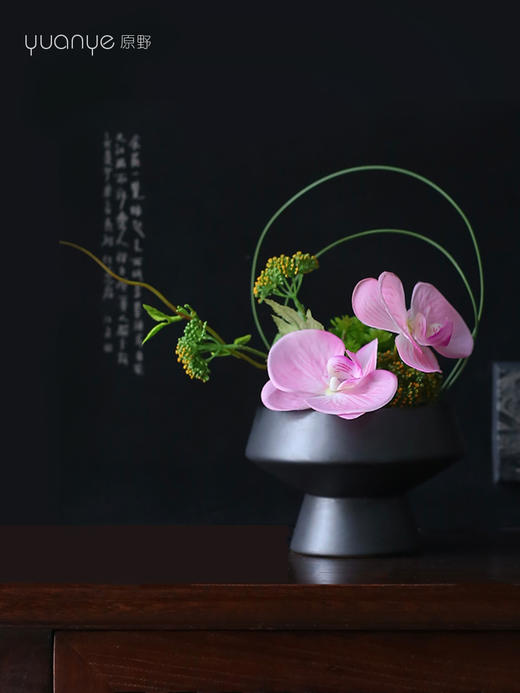 新中式高档仿真花艺摆件酒店餐厅客厅茶室茶几餐桌面盆景软装饰品 商品图4