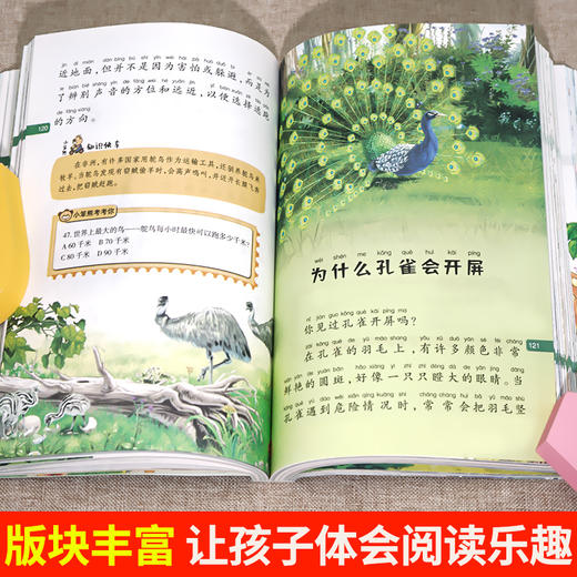 十万个为什么小学生版 小学版阅读课外书籍必读注音版一年级二年级四年级儿童绘本 幼儿版疯狂的 大全集中国版少儿版 商品图3