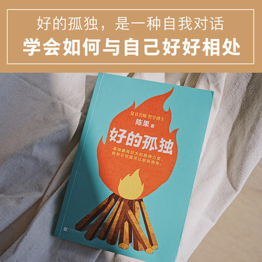 陈果书籍全3册 好的孤独 懂你 好的爱情 陈果书籍三册 爱情幸福哲学课 人生果然不同 复旦名师青春文学励志女性人生哲理情商 商品图3