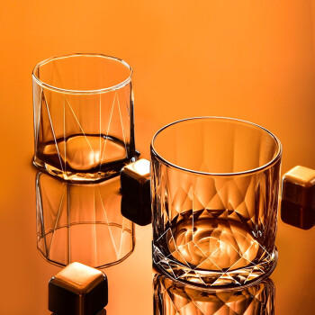 Ocean进口威士忌酒杯家用玻璃洋酒杯烈酒杯加厚水杯啤酒杯套装350ml6只 商品图7