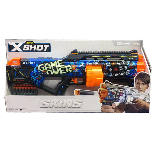 T ZURU    36518   X特攻炫彩皮肤系列拼搏者发射器 商品图1