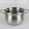 康巴赫生活馆莫克兰德纳尔家用加特厚单底304不锈钢汤锅三层钢防溢电磁炉蒸锅 商品缩略图0