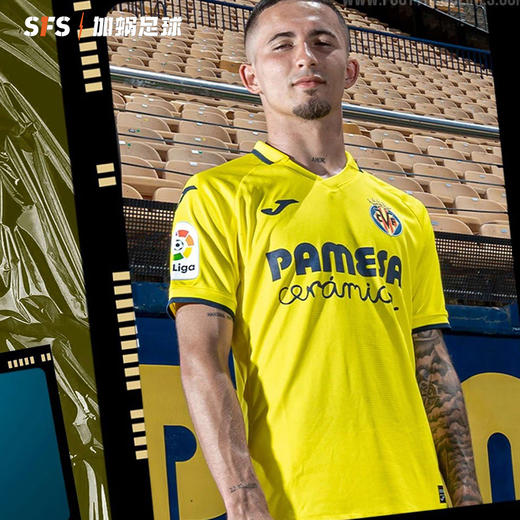 SFS正品 荷马joma22-23比利亚雷亚尔主场球员版球衣短袖足球服3125FPB2011 商品图4