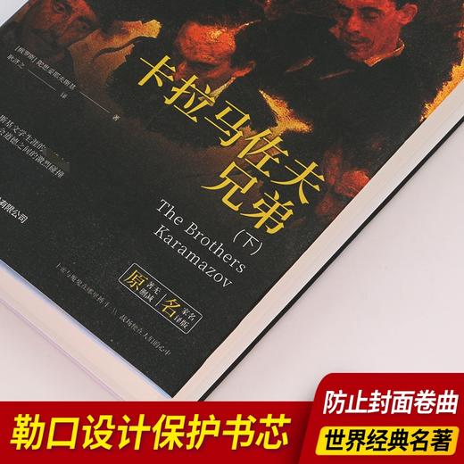 卡拉马佐夫兄弟（精装上下册）全译本陀思妥耶夫斯基著世界经 商品图3