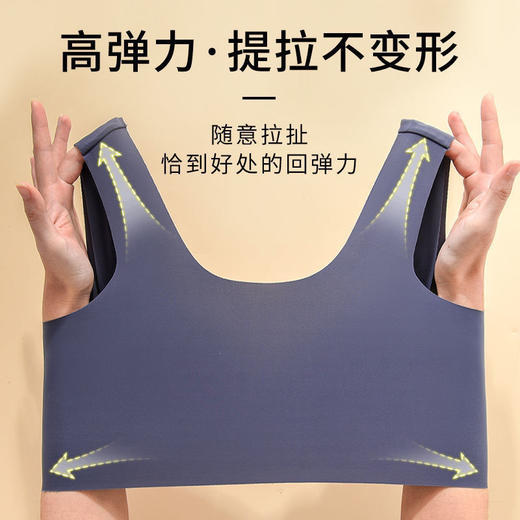 【大码蕾丝，贴身舒适】黛唯梵大码内衣200斤胖mm，大胸显小收副乳防下垂文胸，无痕运动薄款胸罩 商品图2