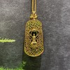 【御珠宫坊】金镶碧玉猫眼吊坠 商品缩略图5