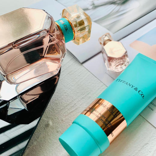 限量版送礼首选 T芙尼限定版玫瑰金香水75ML+Q香5ML+身体乳75ML 礼盒装小众高端 商品图2