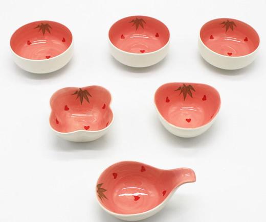 康巴赫生活馆陶瓷料碟 家用酱油醋蘸料味碟 大号碟子蒜泥调料小碗 商品图1