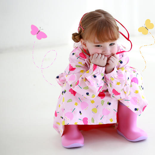 【bay-b】儿童雨衣 全身带书包位 商品图6