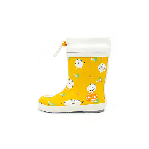 【bay-b】儿童中筒雨鞋 防滑耐磨 商品图3