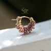 SpoiledBrat Jewelry金色螺旋耳圈系列 | 石榴石款 商品缩略图2