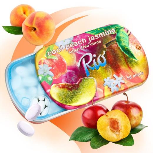 RiO茉莉香桃味薄荷糖14g/盒 商品图1