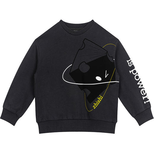 漫画家潮牌童装【芝士就是力量】儿童卫衣秋季新款套头上衣 商品图4