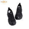 Safiya索菲娅双拼系带透气网面厚底老爹鞋2022秋新款运动鞋SF23112073 商品缩略图5