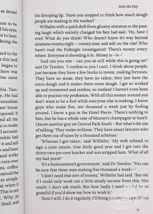 【中商原版】及时行乐，只争朝夕 英文原版 Seize the Day Saul Bellow Penguin UK 美国现当代文学 商品图8