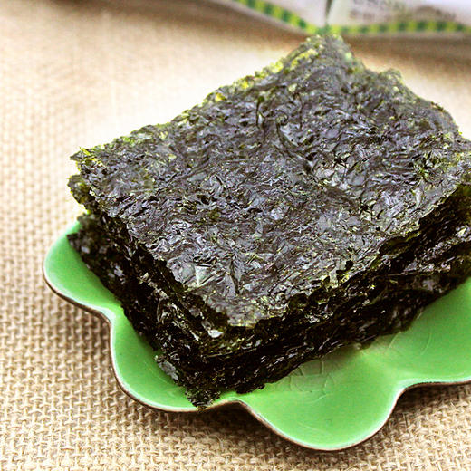13.5g韩福10.2海苔（芥末味）  原装进口 营养美味 商品图1