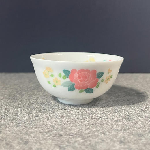 毛瓷四季花卉杯 商品图1