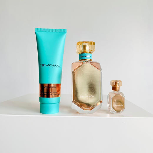 限量版送礼首选 T芙尼限定版玫瑰金香水75ML+Q香5ML+身体乳75ML 礼盒装小众高端 商品图6