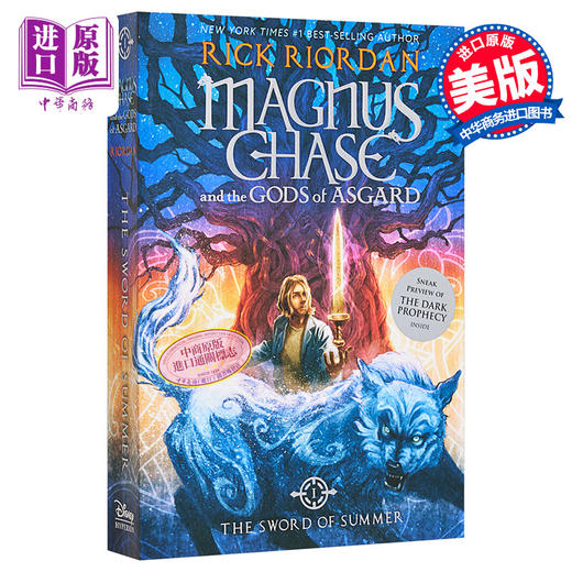 马格纳斯与仙宫之神1：夏日之剑 英文原版 Magnus Chase and the Gods of Asgard Book 1 The Sword of Summer 商品图0