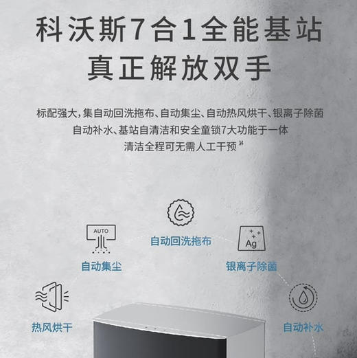 科沃斯扫地机器人X1 OMNI  扫拖洗烘一体机 商品图11