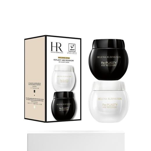 HR赫莲娜50ml黑白绷带组合  活颜修护舒缓滋养晚霜（黑绷带50ml）+ 活颜修护舒润日霜（白绷带50ml） 商品图3