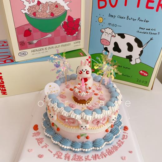 立体小动物复古蛋糕（可改小动物）-低糖处理无添加 商品图1