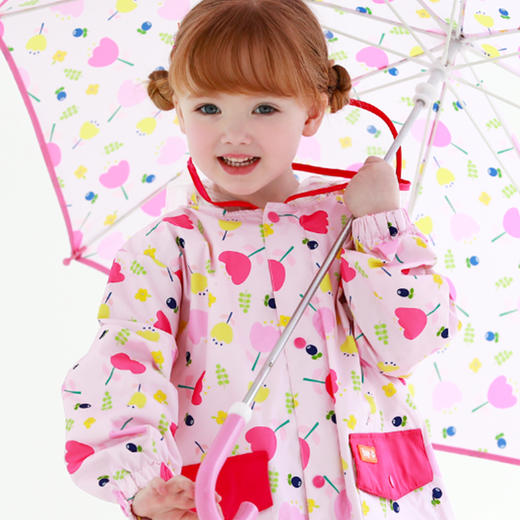 【bay-b】儿童雨衣 全身带书包位 商品图5