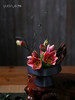 新中式高档仿真花艺摆件酒店餐厅客厅茶室茶几餐桌面盆景软装饰品 商品缩略图2