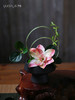 新中式高档仿真花艺摆件酒店餐厅客厅茶室茶几餐桌面盆景软装饰品 商品缩略图1