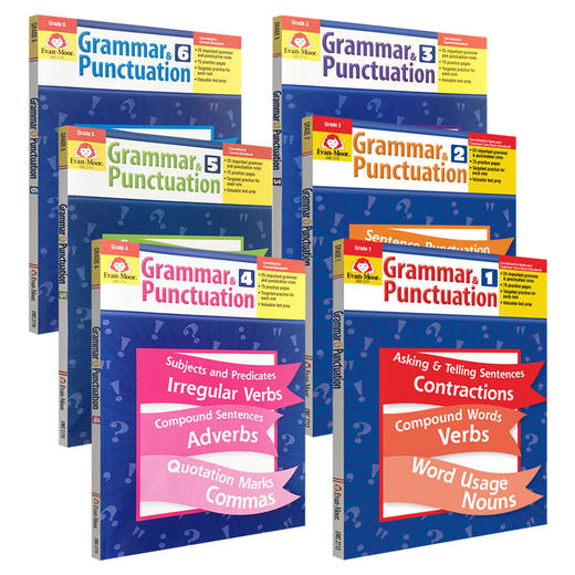 【Evan-Moor Best】 Grammar & Punctuation 语法与标点练习册 商品图1