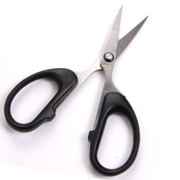 张小泉办公剪不锈钢家用剪手工剪纸学生美工小剪刀小号花边剪刀尖头剪刀 商品图0