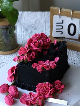 维多利亚的秘密（高级喷砂韩式裱花）（尺寸长14cm 宽9cm)