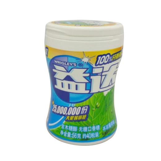 益达木糖醇冰凉薄荷瓶装56g/瓶 商品图2