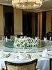 酒店餐桌花大圆桌中间转盘摆花饭店餐厅高端仿真花装饰花艺摆设件 商品缩略图3