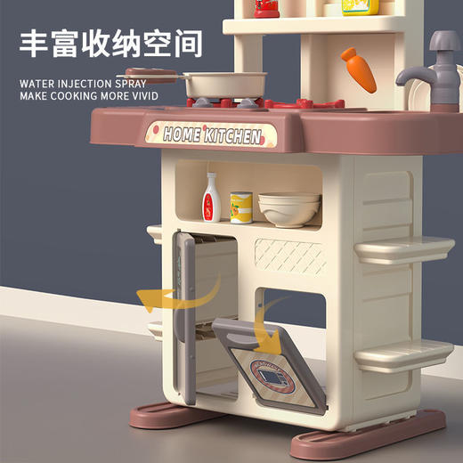 厨房玩具套装仿真厨具做饭煮饭4宝宝5女童3岁以上6儿童女孩过家家 商品图5