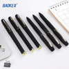 宝克（BAOKE）【热门商品】PC1838 0.7mm大容量中性笔品质办公签字笔磨砂笔杆水笔 黑色 12支/盒 商品缩略图1
