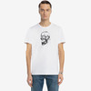 ALEXANDER MCQUEEN 亚历山大麦昆 男士棉质骷髅图案徽标圆领短袖T恤 白色 705010 QTZ16 0900 商品缩略图1