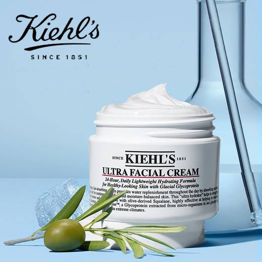 【保税仓-折扣】Kiehl's科颜氏 高保湿面霜 125ml 经典保湿滋润 锁水舒缓淡纹（效期25年10月） 商品图0