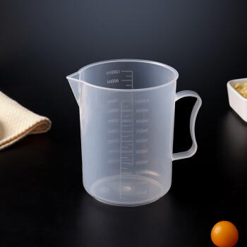 拜杰量杯 1000/250/20毫升塑料量杯 耐高温刻度量杯烘焙工具 3件套 商品图1
