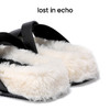 lost in echo 设计师品牌 不对称设计舒适毛毛外穿ins潮女士拖鞋沙发拖 商品缩略图5