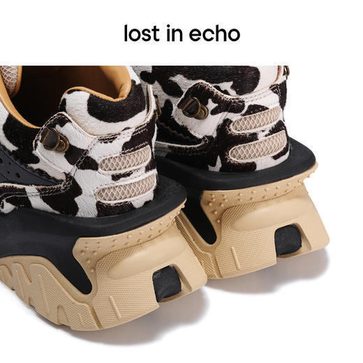 lost in echo Player系列超轻复古厚底拉链牛津老爹鞋 商品图5