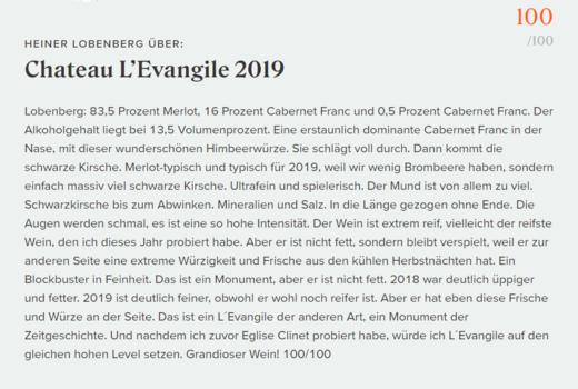 【跨境】乐王吉 2019 Chateau L'Evangile 商品图3