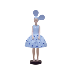 深蓝波点-然女孩