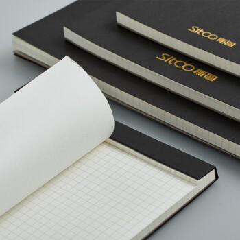 斯图（sitoo）高颜值加厚拍纸本草稿本B5笔记本子草稿纸网格本可撕上翻80张方格内页 商品图2