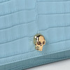 ALEXANDER MCQUEEN 亚历山大麦昆 女士小号鳄鱼纹骷髅斜挎单肩包 浅蓝色 613088 1HB0G 4506 商品缩略图2