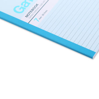 国誉(KOKUYO)B5无线装订本Gambol渡边学生办公笔记本子胶装本 7mm横线 50张/本 6本颜色随机 WCN-G6507 商品图1