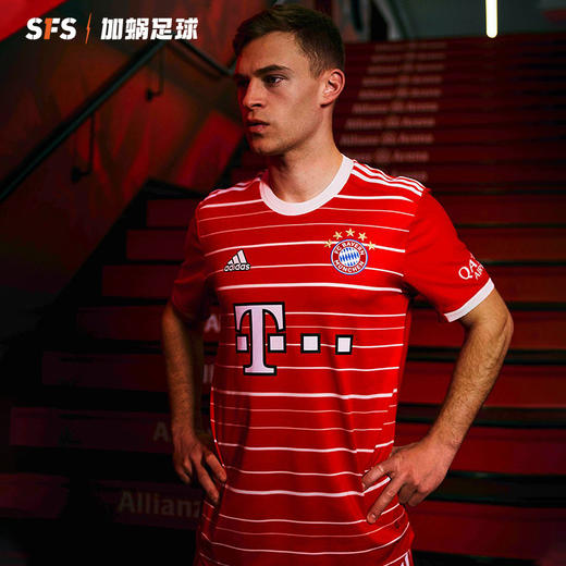 【连球员印号】SFS阿迪达斯Adidas  22-23拜仁慕尼黑主场球员版球衣短袖HT4825 商品图2