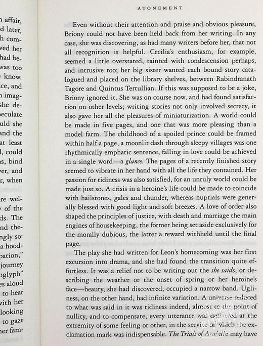 赎罪 英文原版小说英文版 Atonement 英文原版书 英文文学 Ian McEwan 英文小说 商品图7