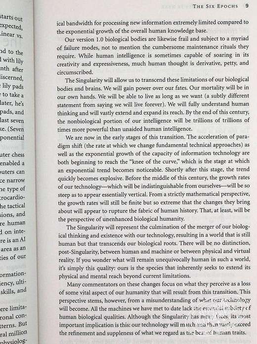 预售 【中商原版】奇点临近 英文原版 The Singularity Is Near 人工智能 科技未来 商品图7