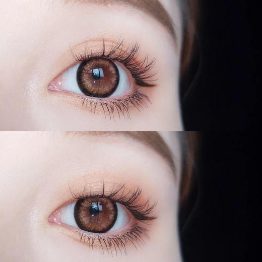 【大直径】 Doriscon-蜜桃粉棕-14.5mm 【年抛 0-1000度 无525/575】 商品图5